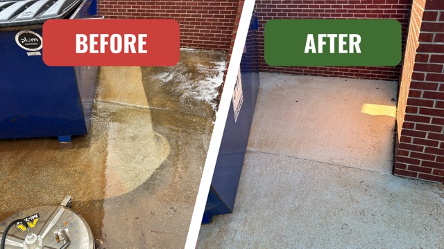 Awesome Dumpster Pad Clean Thumbnail