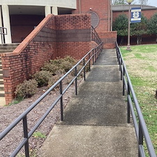 Community-College-Gym-concrete-cleaning 3