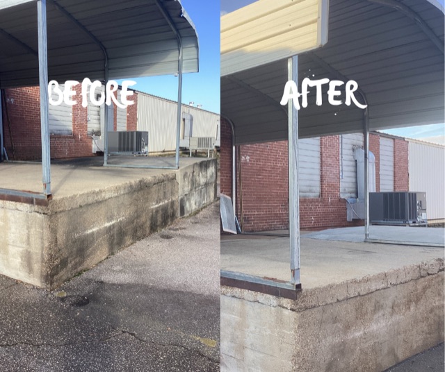 Old Concrete Cleaning on Main Street Thumbnail