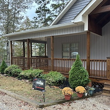 Softwashing-Wooden-Features-on-Beautiful-Lake-Wedowee-Home 0