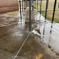 Woodland-Elementary-School-gets-an-amazing-concrete-clean 0